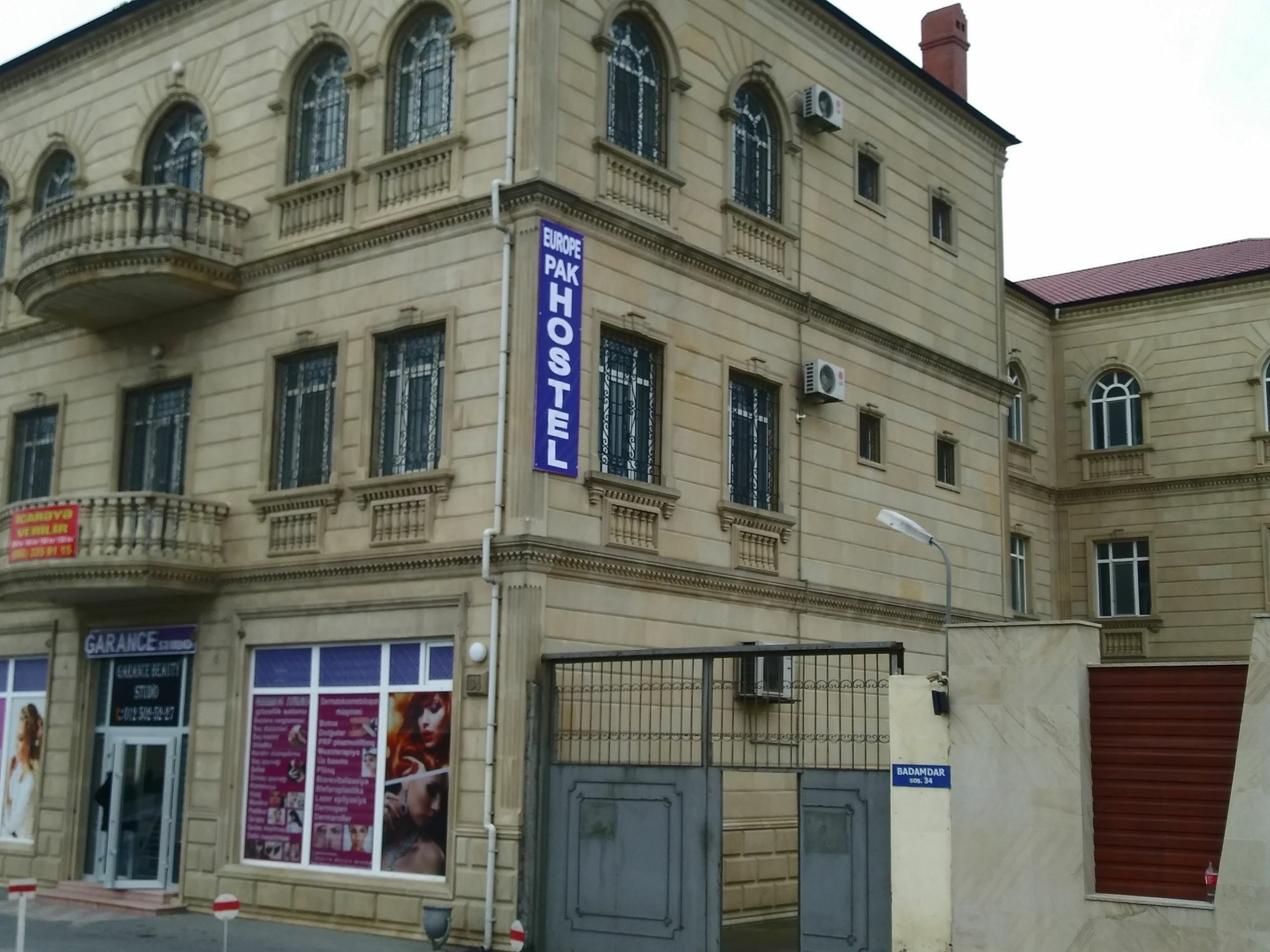 Europe Pak Hostel Baku Zewnętrze zdjęcie